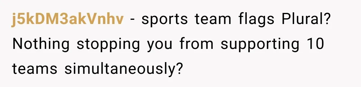 Homeowner Turns Bulldogs Flag Rule on HOA, Flies It Every Game Day Until They Give Up j5kDM3akVnhv − sports team flags Plural? Nothing stopping you from supporting 10 teams simultaneously?