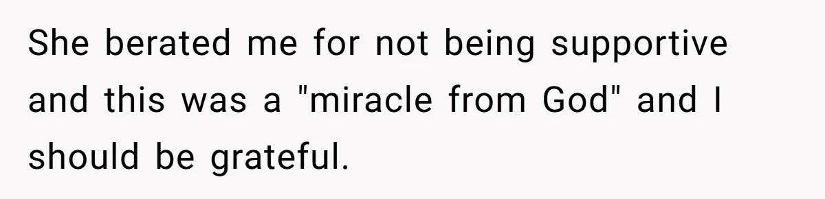 “Baby-Trapped” or Betrayed? When Reproductive Coercion Strikes a Marriage She berated me for not being supportive and this was a "miracle from God" and I should be grateful.