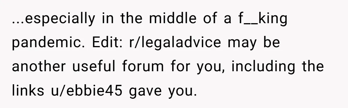 “Baby-Trapped” or Betrayed? When Reproductive Coercion Strikes a Marriage ...especially in the middle of a f__king pandemic. Edit: r/legaladvice may be another useful forum for you, including the links u/ebbie45 gave you.