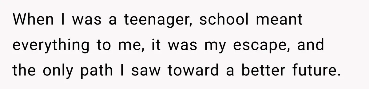 She Refused to Financially Support the Parents Who Never Raised Her When I was a teenager, school meant everything to me, it was my escape, and the only path I saw toward a better future.