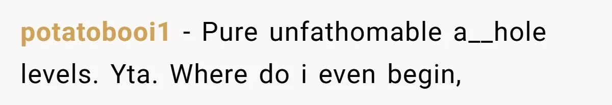 Son’s Year-Long Minecraft Project Deleted Over Wake-Up Issues - Was It Too Far? potatobooi1 − Pure unfathomable a__hole levels. Yta. Where do i even begin,