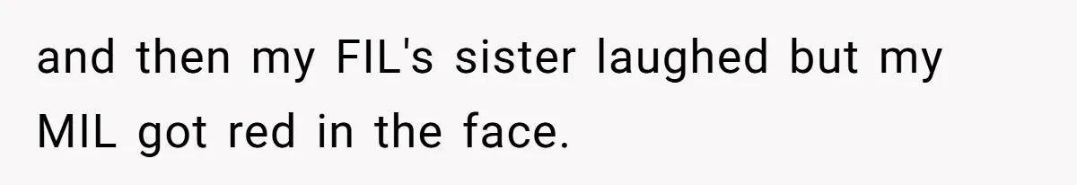 Pregnant Woman Calls Out MIL For Ignoring Boundaries, Everyone At Baby Shower Watches and then my FIL's sister laughed but my MIL got red in the face.