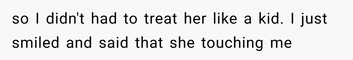 Pregnant Woman Calls Out MIL For Ignoring Boundaries, Everyone At Baby Shower Watches so I didn't had to treat her like a kid. I just smiled and said that she touching me