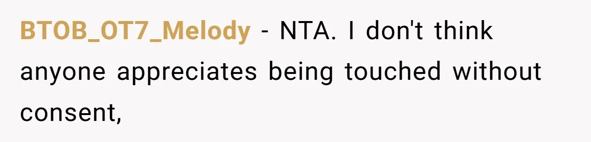 Pregnant Woman Calls Out MIL For Ignoring Boundaries, Everyone At Baby Shower Watches BTOB_OT7_Melody − NTA. I don't think anyone appreciates being touched without consent,