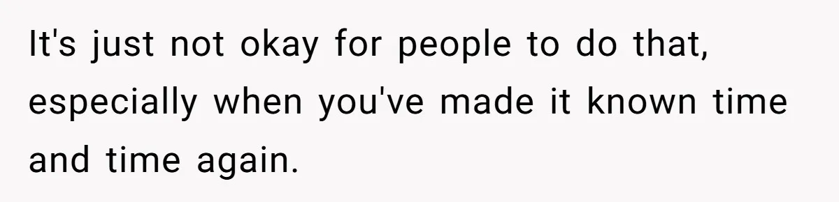 Pregnant Woman Calls Out MIL For Ignoring Boundaries, Everyone At Baby Shower Watches It's just not okay for people to do that, especially when you've made it known time and time again.