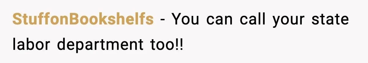 Company Terminates 1099 Worker Without Warning, Gets Reported To The IRS StuffonBookshelfs − You can call your state labor department too!!