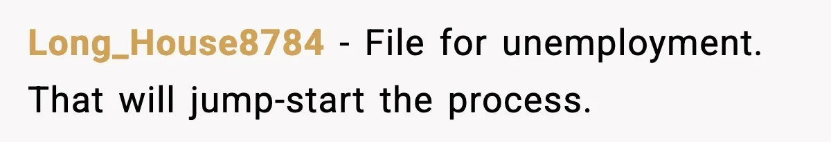 Company Terminates 1099 Worker Without Warning, Gets Reported To The IRS Long_House8784 − File for unemployment. That will jump-start the process.