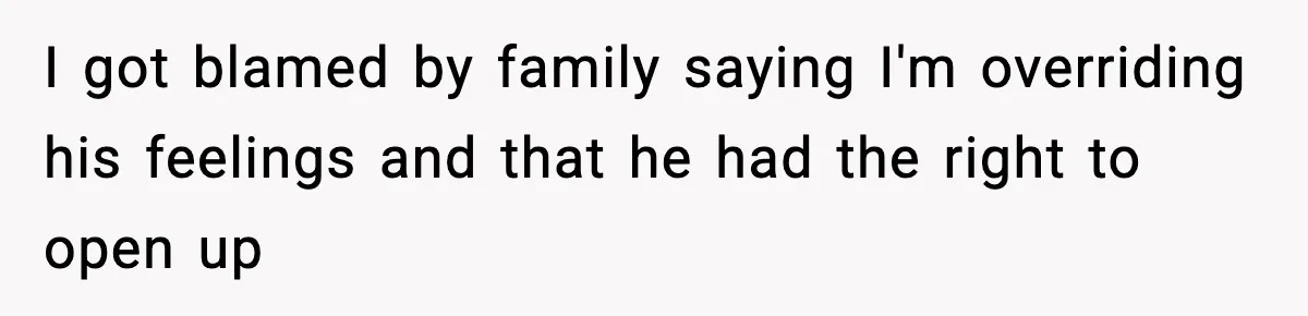 Woman Walks Out After Husband Says She Should Pay For IVF Because Infertility Is “Her Fault” I got blamed by family saying I'm overriding his feelings and that he had the right to open up