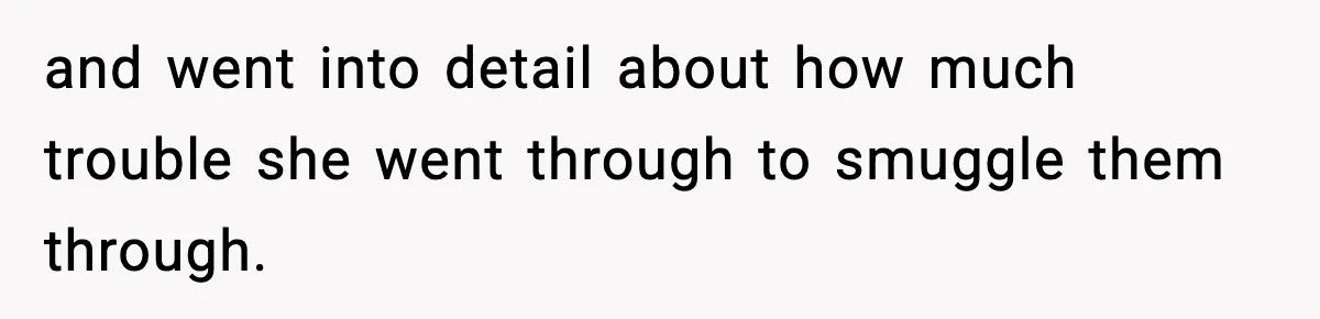 Man Reports His Wife For Sneaking Junk Food Into His Eating Disorder Treatment Program and went into detail about how much trouble she went through to smuggle them through.