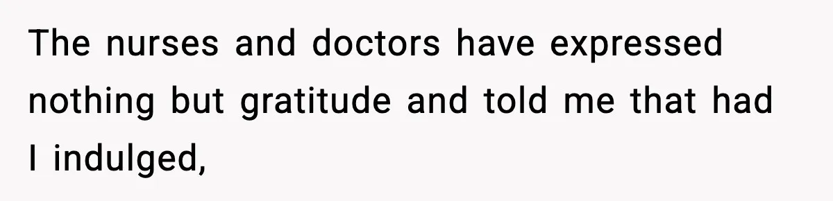 Man Reports His Wife For Sneaking Junk Food Into His Eating Disorder Treatment Program The nurses and doctors have expressed nothing but gratitude and told me that had I indulged,