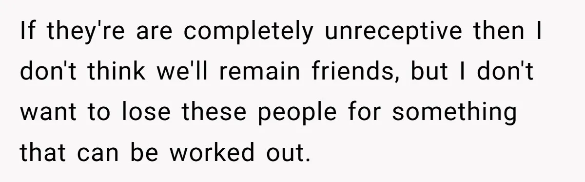 White Woman Gets Accused Of Cultural Appropriation For Her Natural Afro, Snaps Back If they're are completely unreceptive then I don't think we'll remain friends, but I don't want to lose these people for something that can be worked out.