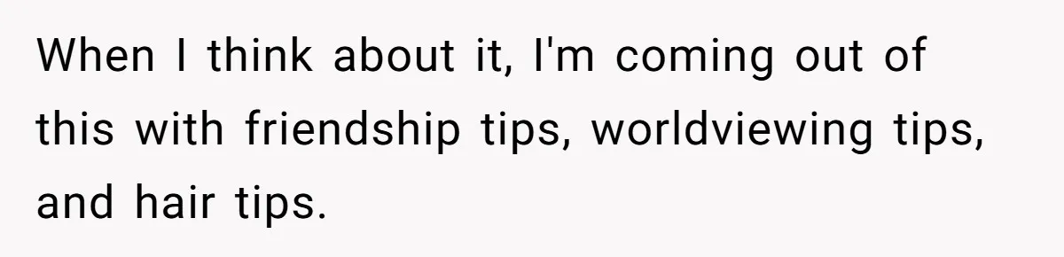 White Woman Gets Accused Of Cultural Appropriation For Her Natural Afro, Snaps Back When I think about it, I'm coming out of this with friendship tips, worldviewing tips, and hair tips.