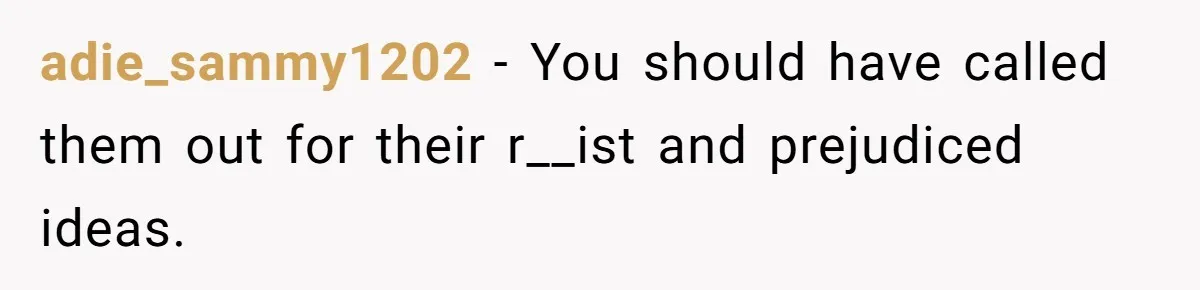 White Woman Gets Accused Of Cultural Appropriation For Her Natural Afro, Snaps Back adie_sammy1202 − You should have called them out for their r__ist and prejudiced ideas.