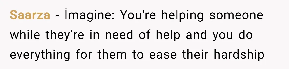 Man Explodes After Pregnant Wife Insults Their Generous Landlord And Loses Cheap Rent Saarza − İmagine: You're helping someone while they're in need of help and you do everything for them to ease their hardship