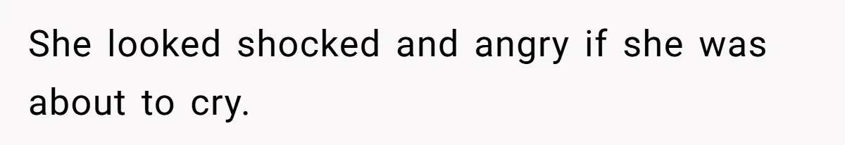 Woman Tells Her Ex’s Mistress Her Dead Parents Would Be Proud, Friends Say She Crossed A Line She looked shocked and angry if she was about to cry.