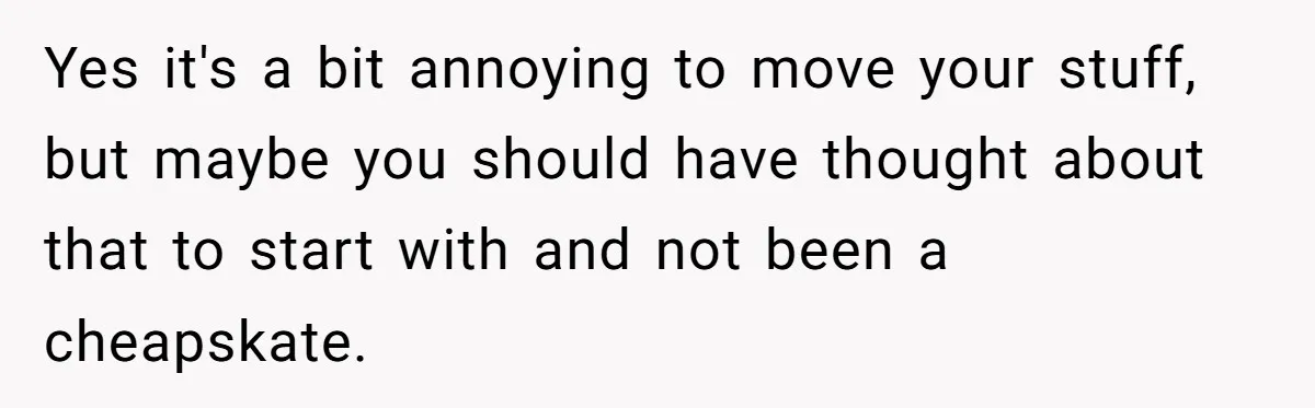 Husband Calls Wife 'Difficult' After She Refuses To Let Dogs Ruin Her Only Cherished Recliner Yes it's a bit annoying to move your stuff, but maybe you should have thought about that to start with and not been a cheapskate.