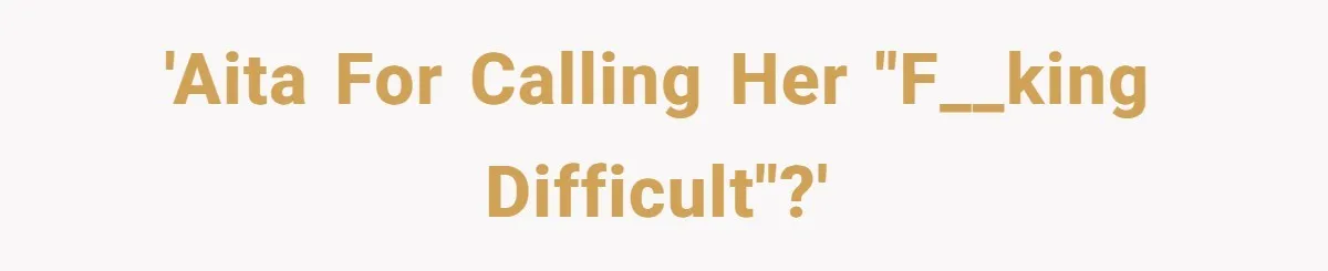 Husband Calls Wife 'Difficult' After She Refuses To Let Dogs Ruin Her Only Cherished Recliner 'AITA for calling her "f__king difficult"?'
