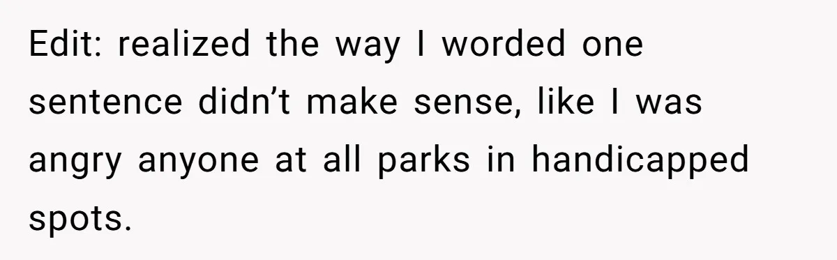 Parent Spots Luxury Car Blocking Handicapped Access Zone And Delivers Payback With Piece Of Paper Edit: realized the way I worded one sentence didn’t make sense, like I was angry anyone at all parks in handicapped spots.