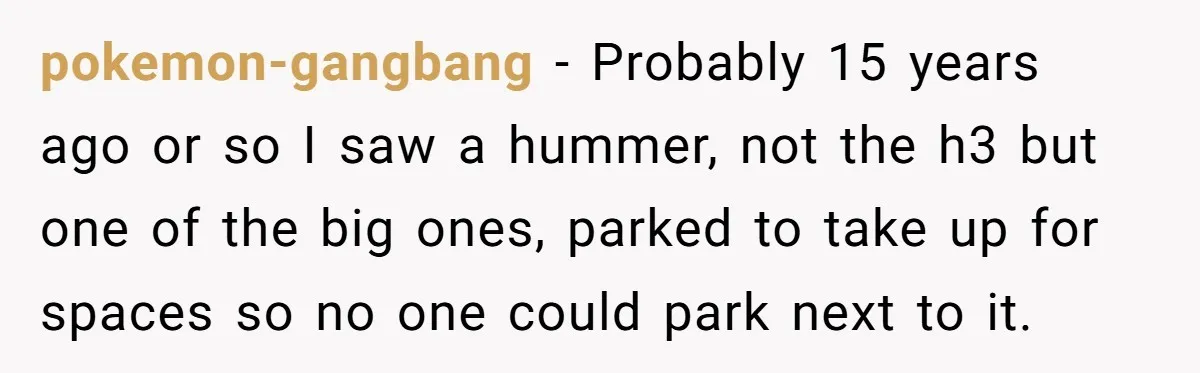 Parent Spots Luxury Car Blocking Handicapped Access Zone And Delivers Payback With Piece Of Paper pokemon-gangbang − Probably 15 years ago or so I saw a hummer, not the h3 but one of the big ones, parked to take up for spaces so no one...