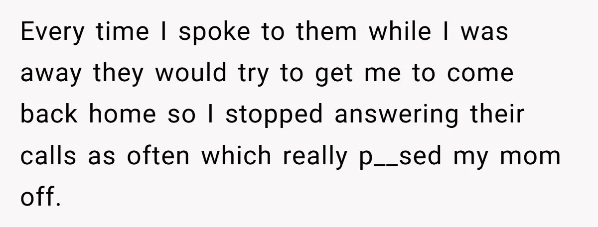 College Freshman Discovers Family's Secret Bet On Her Personal Life And Refuses Christmas Homecoming Every time I spoke to them while I was away they would try to get me to come back home so I stopped answering their calls as often which really...