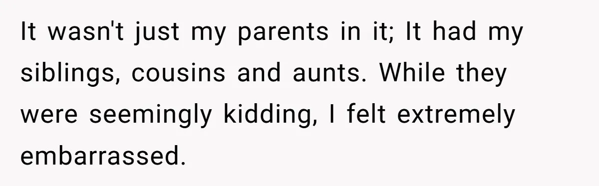 College Freshman Discovers Family's Secret Bet On Her Personal Life And Refuses Christmas Homecoming It wasn't just my parents in it; It had my siblings, cousins and aunts. While they were seemingly kidding, I felt extremely embarrassed.