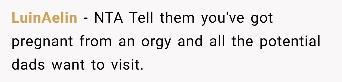 College Freshman Discovers Family's Secret Bet On Her Personal Life And Refuses Christmas Homecoming LuinAelin − NTA Tell them you've got pregnant from an orgy and all the potential dads want to visit.