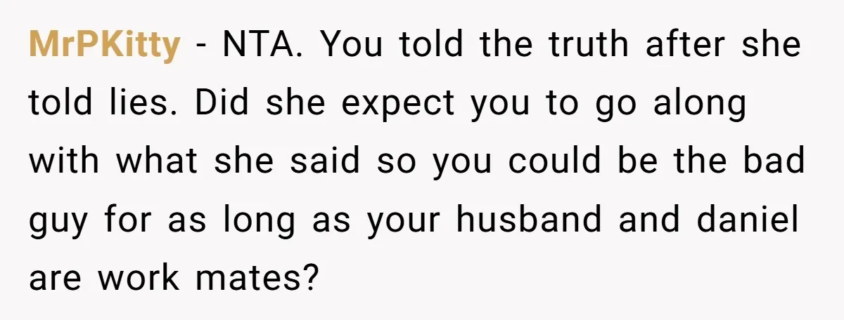 She Told the Truth About Her Wedding Venue - And Accidentally Blew Up Her Ex’s Fiancée’s Biggest Lie MrPKitty − NTA. You told the truth after she told lies. Did she expect you to go along with what she said so you could be the bad guy for...