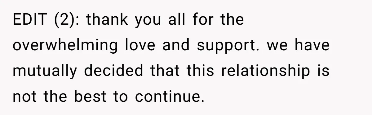 She Woke Up to Her Friend Kissing Her Husband’s Neck. What Followed Ended the Marriage EDIT (2): thank you all for the overwhelming love and support. we have mutually decided that this relationship is not the best to continue.