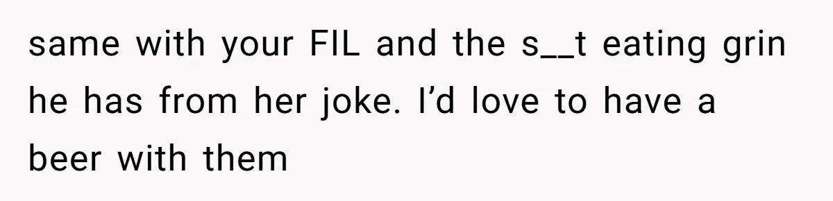 A Curious Husband Licks Baby Formula To Satisfy Wonder And Leaves His Wife Furious Over Tiny Drops same with your FIL and the s__t eating grin he has from her joke. I’d love to have a beer with them