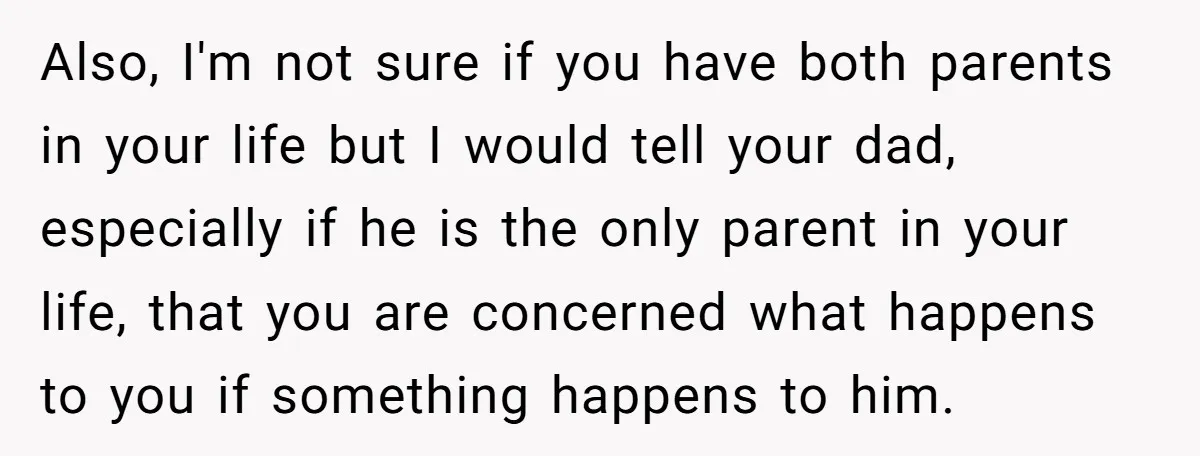 Teen Refuses To Drop Soccer And Piano Hobbies When New Stepmom Demands Sacrifice For Her Kids Also, I'm not sure if you have both parents in your life but I would tell your dad, especially if he is the only parent in your life, that you...