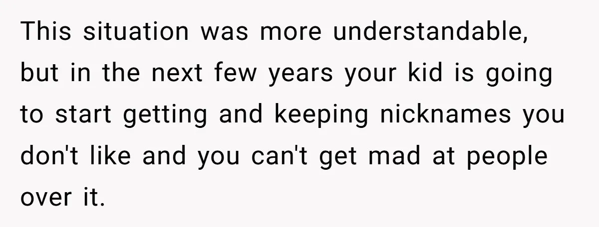 Mom Loses It Over Grandma’s ‘WinWin’ Nickname - Internet Says the Meltdown Was Worse Than the Name This situation was more understandable, but in the next few years your kid is going to start getting and keeping nicknames you don't like and you can't get mad at...