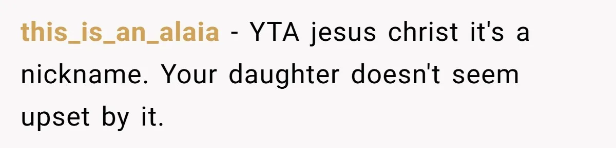 Mom Loses It Over Grandma’s ‘WinWin’ Nickname - Internet Says the Meltdown Was Worse Than the Name this_is_an_alaia − YTA jesus christ it's a nickname. Your daughter doesn't seem upset by it.