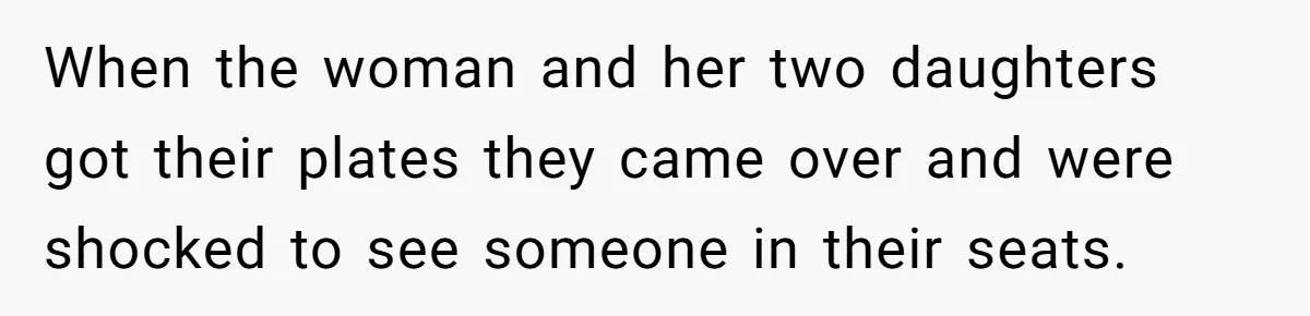 Grown Woman Tried to Shame an 8-Year-Old at a Birthday Party - Didn’t Expect the Kid to Win With Pure Kindness When the woman and her two daughters got their plates they came over and were shocked to see someone in their seats.