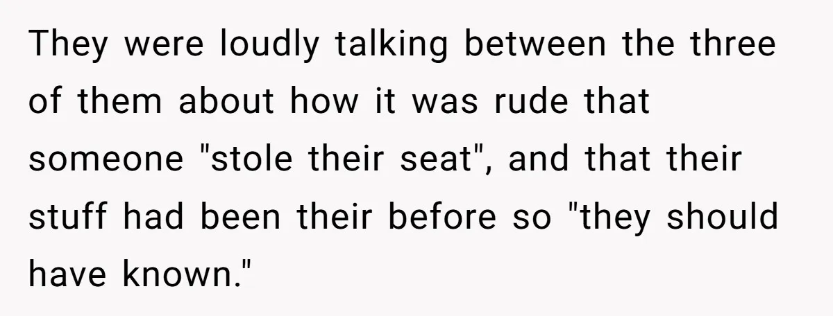 Grown Woman Tried to Shame an 8-Year-Old at a Birthday Party - Didn’t Expect the Kid to Win With Pure Kindness They were loudly talking between the three of them about how it was rude that someone "stole their seat", and that their stuff had been their before so "they should...