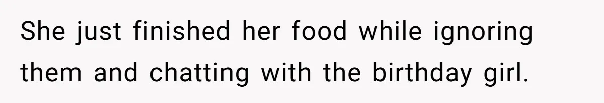Grown Woman Tried to Shame an 8-Year-Old at a Birthday Party - Didn’t Expect the Kid to Win With Pure Kindness She just finished her food while ignoring them and chatting with the birthday girl.