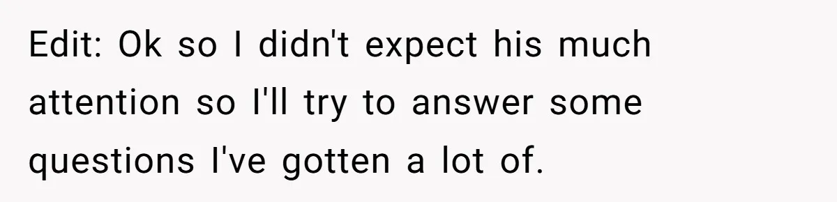 Edit: Ok so I didn't expect his much attention so I'll try to answer some questions I've gotten a lot of.