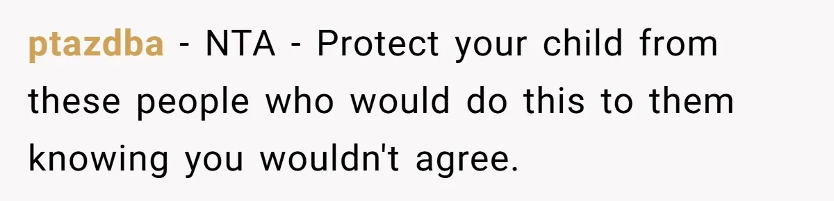 ptazdba − NTA - Protect your child from these people who would do this to them knowing you wouldn't agree.