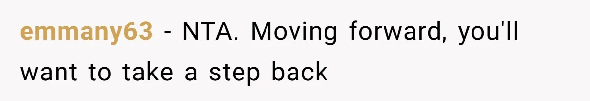 emmany63 − NTA. Moving forward, you'll want to take a step back