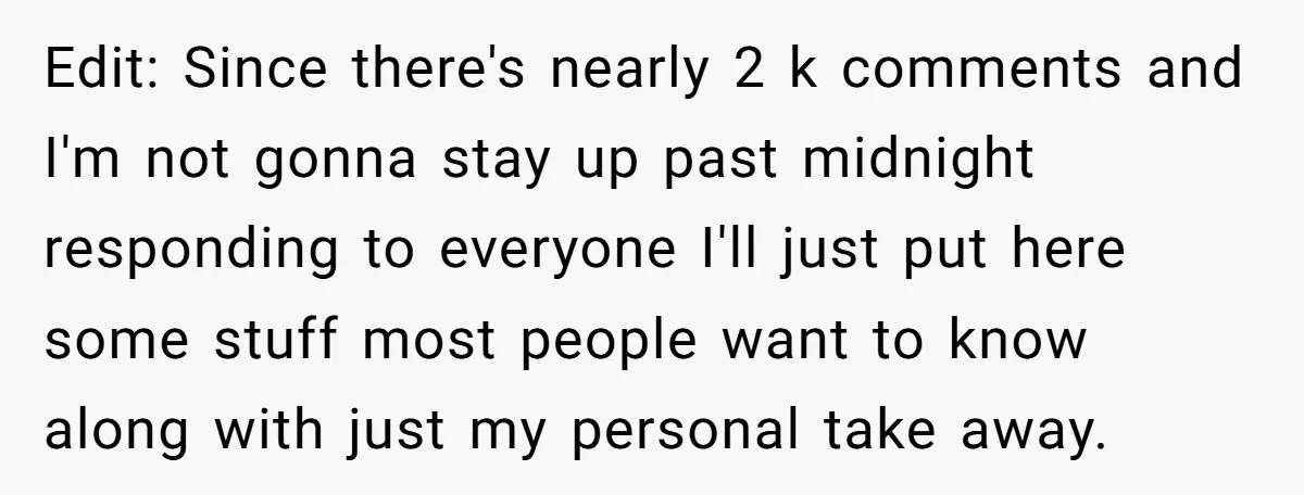 Edit: Since there's nearly 2 k comments and I'm not gonna stay up past midnight responding to everyone I'll just put here some stuff most people want to know along...