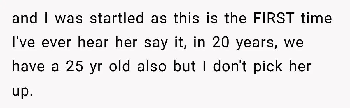 Man Gets Upset After Wife Keeps Referring To Him By First Name In Front Of Their Kids and I was startled as this is the FIRST time I've ever hear her say it, in 20 years, we have a 25 yr old also but I don't pick...