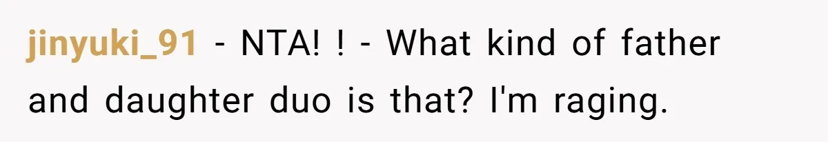 jinyuki_91 − NTA! ! - What kind of father and daughter duo is that? I'm raging.