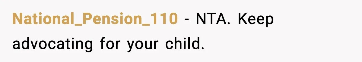 National_Pension_110 − NTA. Keep advocating for your child.