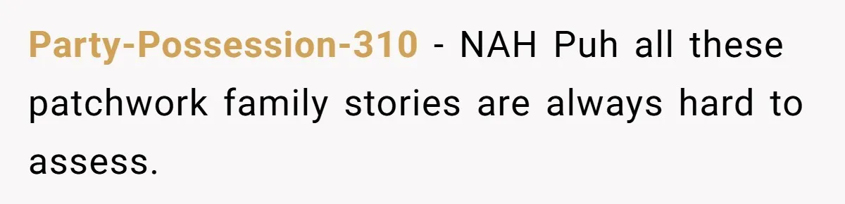 Party-Possession-310 − NAH Puh all these patchwork family stories are always hard to assess.