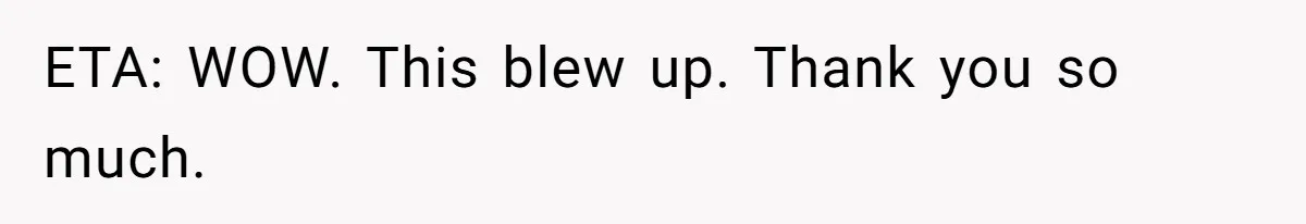 ETA: WOW. This blew up. Thank you so much.