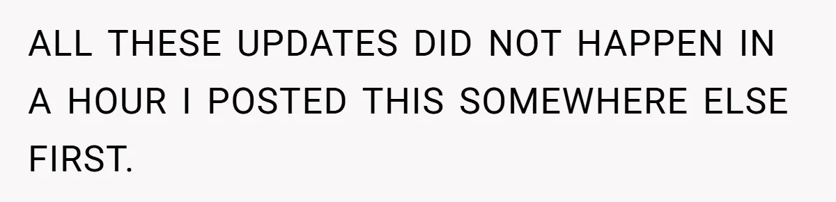 ALL THESE UPDATES DID NOT HAPPEN IN A HOUR I POSTED THIS SOMEWHERE ELSE FIRST.