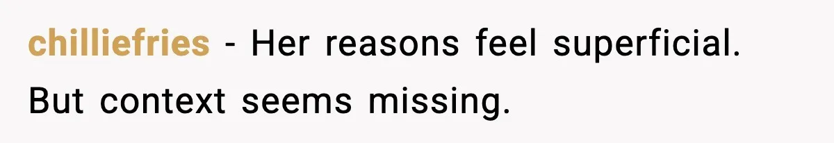 Dad Refuses to Walk Daughter Down the Aisle After She Bans Her Mom From the Wedding chilliefries - Her reasons feel superficial. But context seems missing.