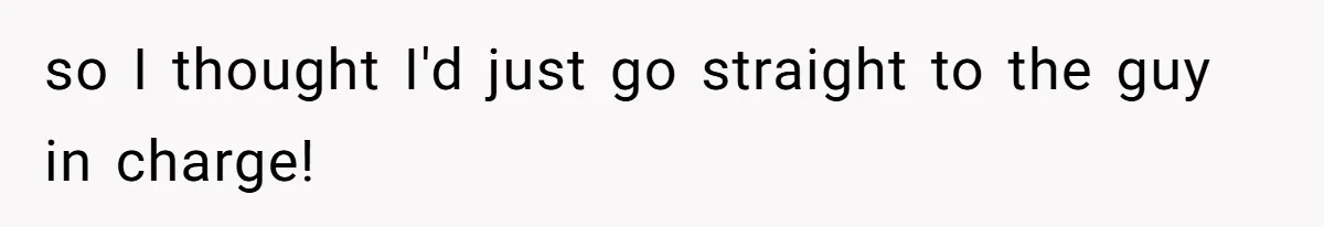 so I thought I'd just go straight to the guy in charge!