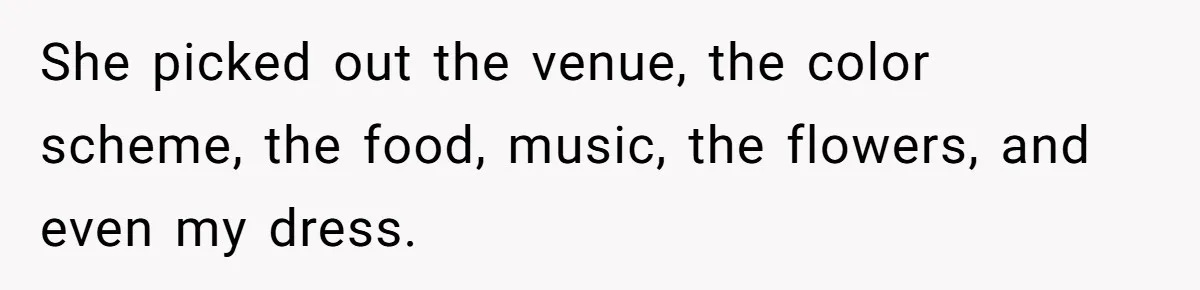 Bride Confesses She Hated Her Wedding, Husband Now Giving Her The Silent Treatment She picked out the venue, the color scheme, the food, music, the flowers, and even my dress.