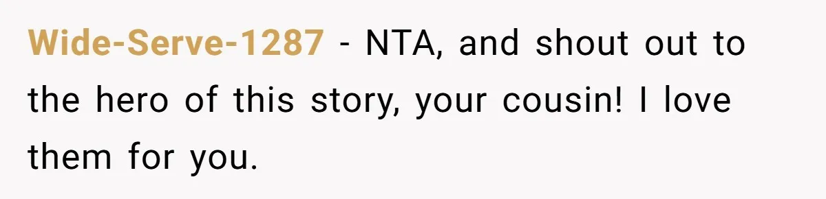 A Groom’s "Decoy" Strategy Saves His Wedding from Becoming a Family Reunion Nightmare Wide-Serve-1287 − NTA, and shout out to the hero of this story, your cousin! I love them for you.