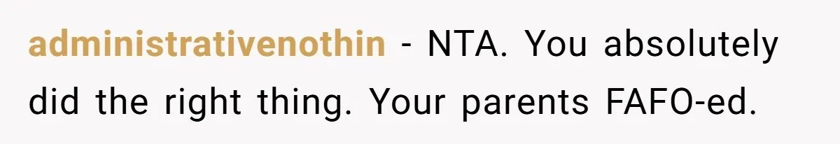 A Groom’s "Decoy" Strategy Saves His Wedding from Becoming a Family Reunion Nightmare administrativenothin − NTA. You absolutely did the right thing. Your parents FAFO-ed.